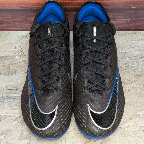 Nike Zoom Mercurial Vapor 15 Elite FG Men's 7.5 Shadow Pack Black Soccer Cleats - Picture 5 of 8